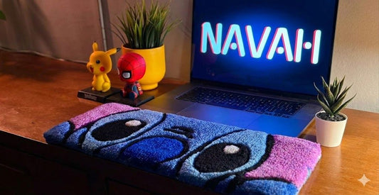 Stitch Keyboard Rug